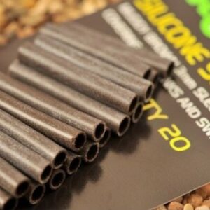 KORDA SILICONE SLEEVES CAMO GREEN 3MM