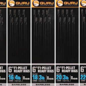 GURU F1 PELLET POLE READY RIG 15CM LWG