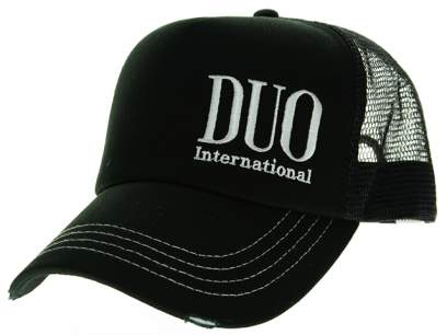 DUO PROMO TRUCKER CAP 18 #BLACK