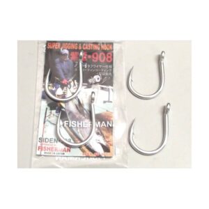 ANZUELO FISHERMAN SIDEN 908 PARA JIGGING Y LANZAMIENTO