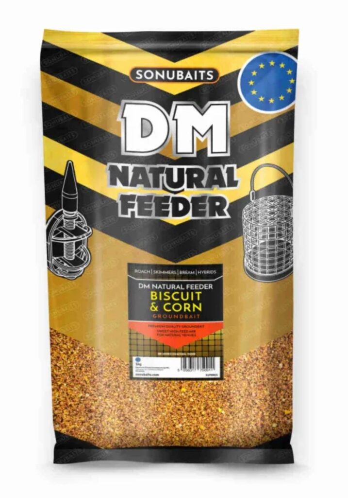 SONUBAITS DM NATURAL FEEDER BISCUIT&CORN 1kg