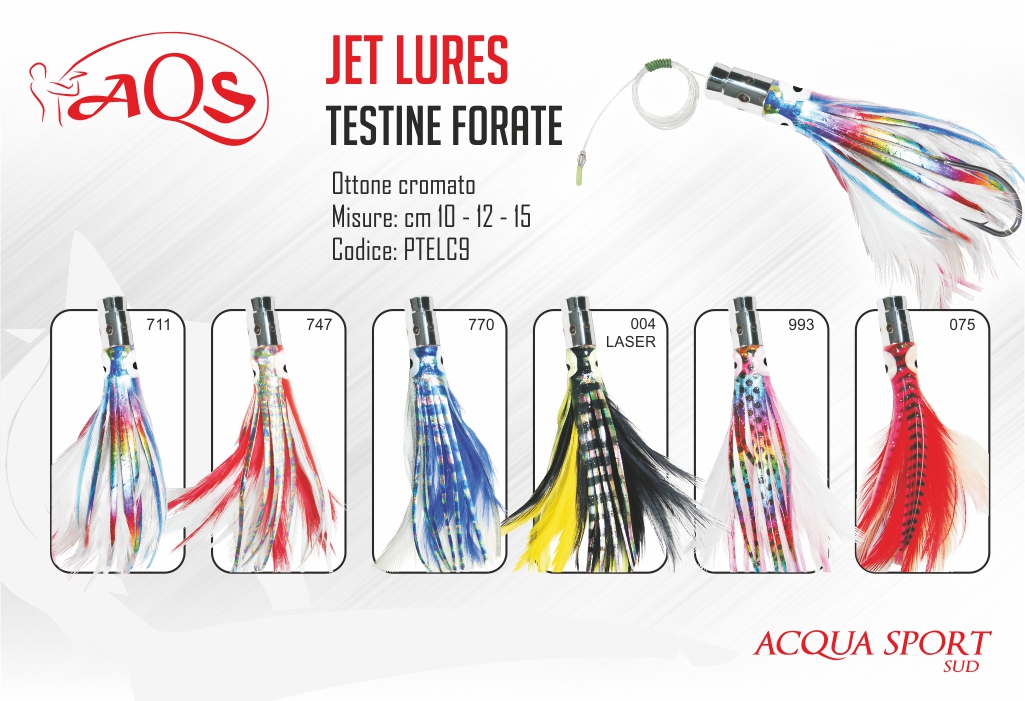 AQS STRIKER 11cm RIGGED TROLLING LURE #1101