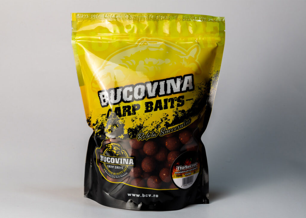 BUCOVINA CARP BAITS THE SECRET FRANKFURTER SPICY 1KG SOLUBILE