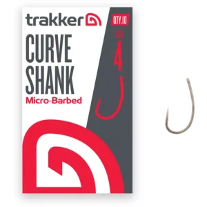 TRAKKER CURVE SHANK MICRO BARBED 10 kosov