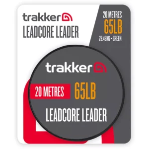 TRAKKER LEADCORE LEADER 65lb 20m ZELEN