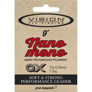 VISION NANO MONO 9ft TAPERED LEADER