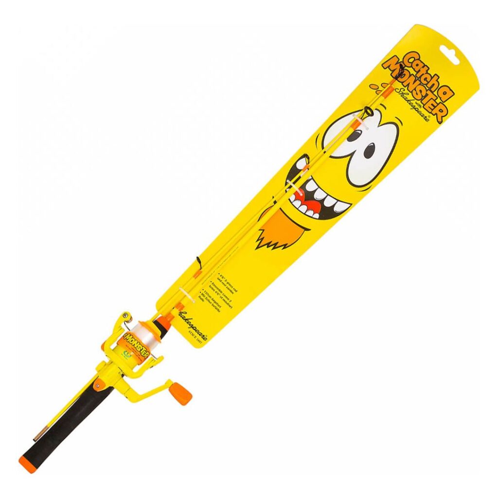 SHAKESPEARE CATCH A MONSTER YELLOW SPININIG KIT