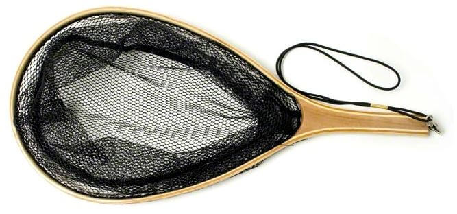 EAGLE CLAW WOODEN TROUT NET RUBBER