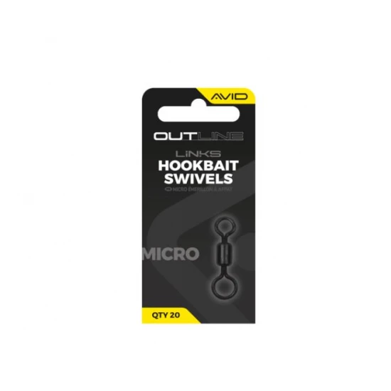AVID OUTLINE LINKS HOOKBAIT SWIVELS MICRO