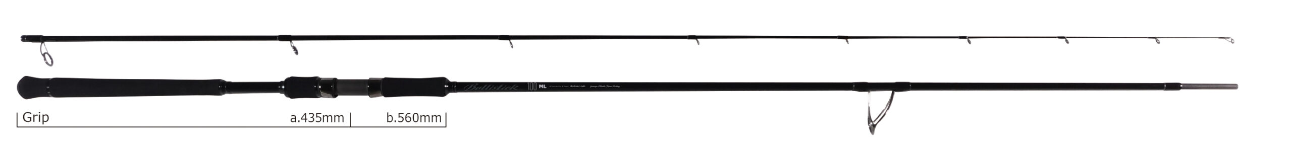 YAMAGA BLANKS BALLISTICK 100ML 3.06m 6-40g PE 0.6-1.5