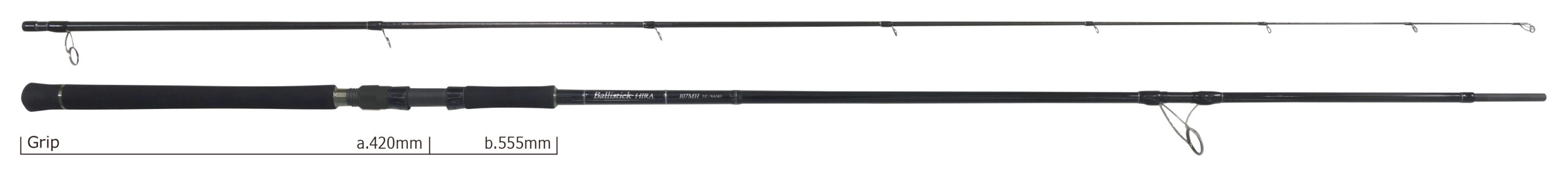 YAMAGA BLANKS BALLISTICK HIRA 107M TZ NANO 7-40g