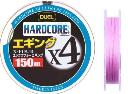 DUEL HARDCORE X4 EGING BRAID MILKY PINK