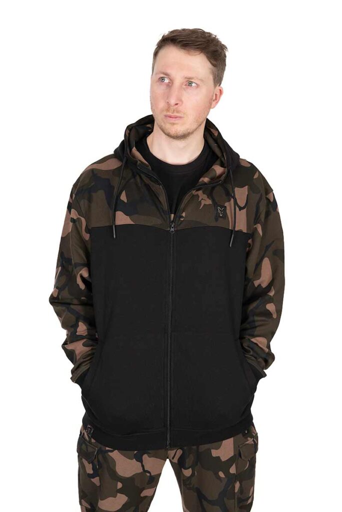 FOX LW JUMPER BLACK / CAMO 2XL