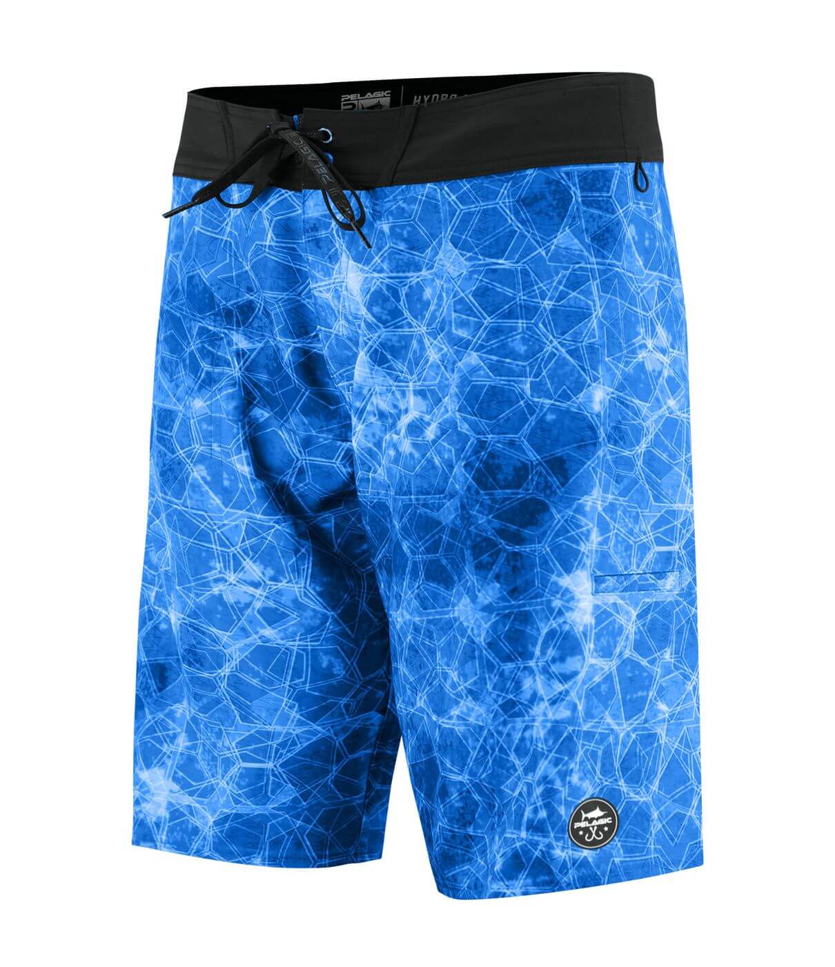 PELAGIC HYDRO-LITE HEXED BOARDSHORT BLUE
