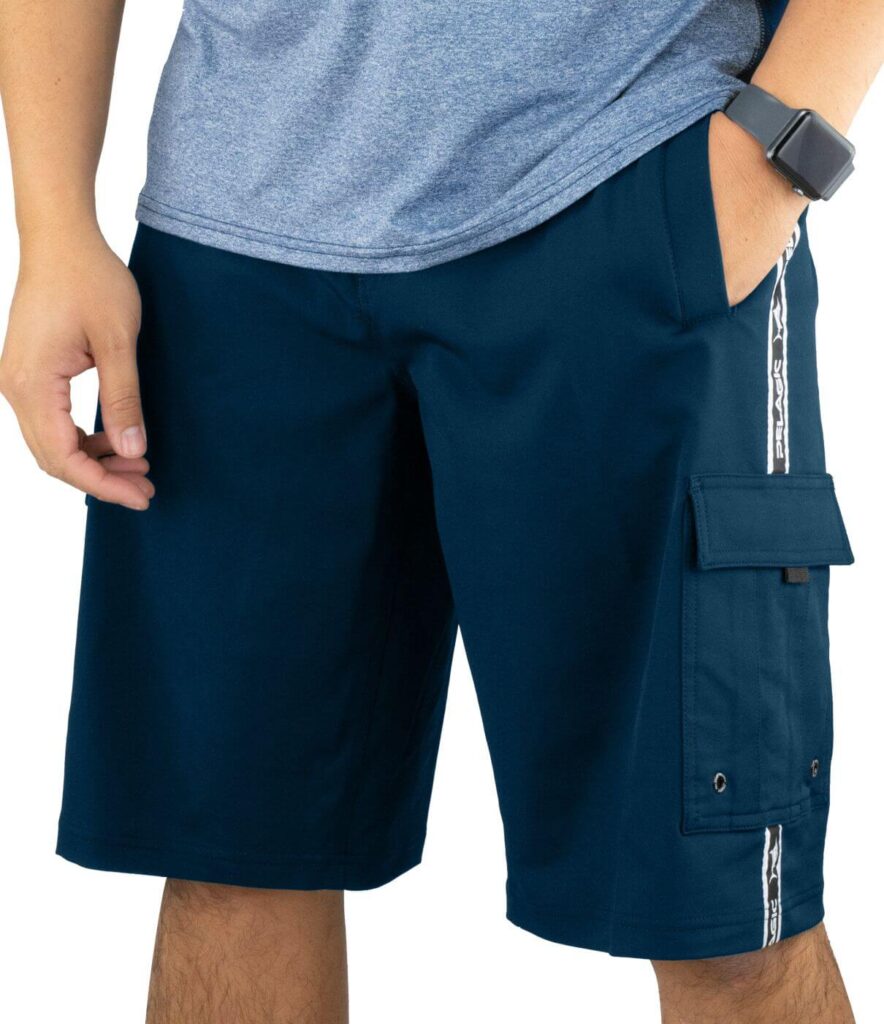 PELAGIC BLACKFIN STRETCH BOATSHORT blue