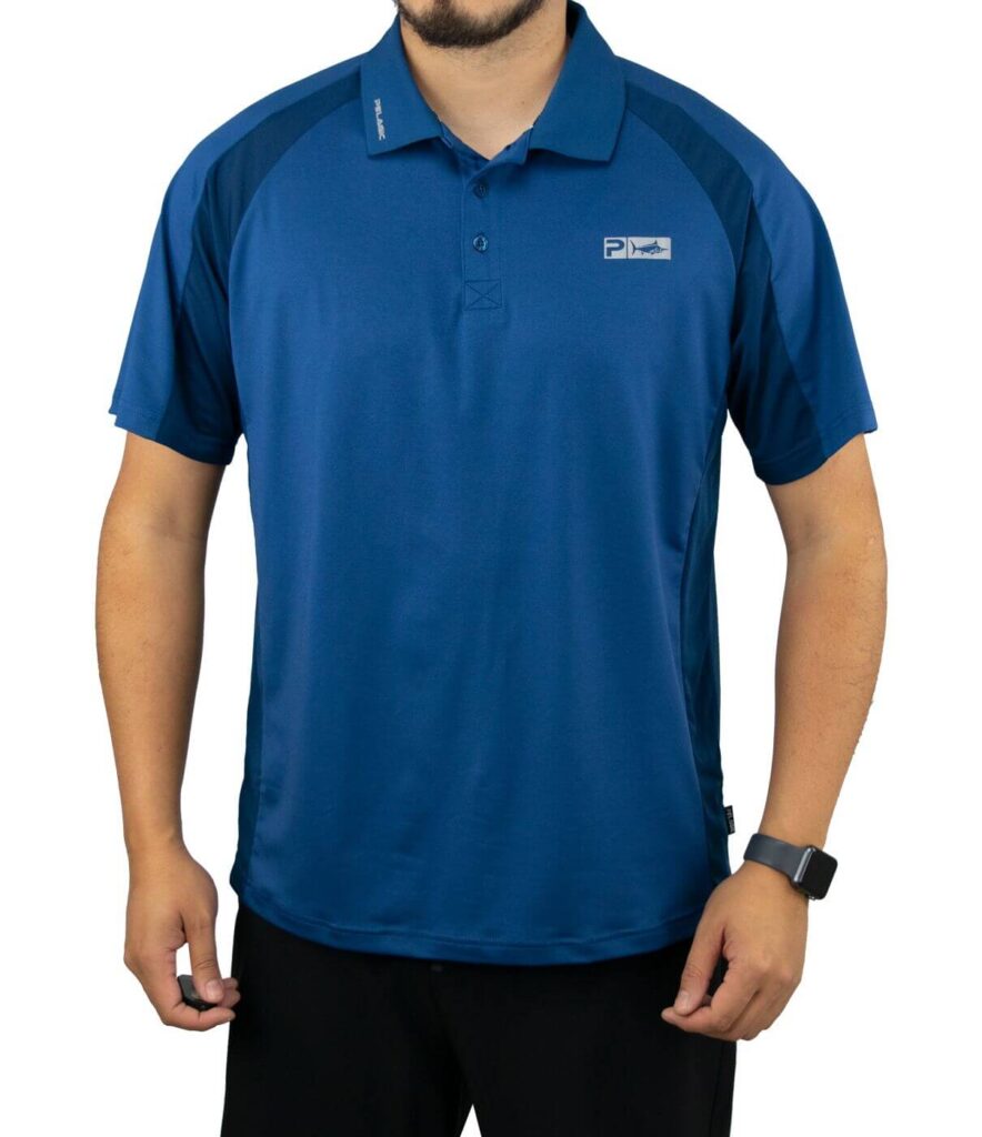 PELAGIC PERFORMANCE POLO PRO navy