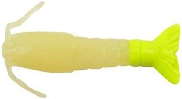 BERKLEY GULP SHRIMP 10cm GLOW/CHARTREUSE