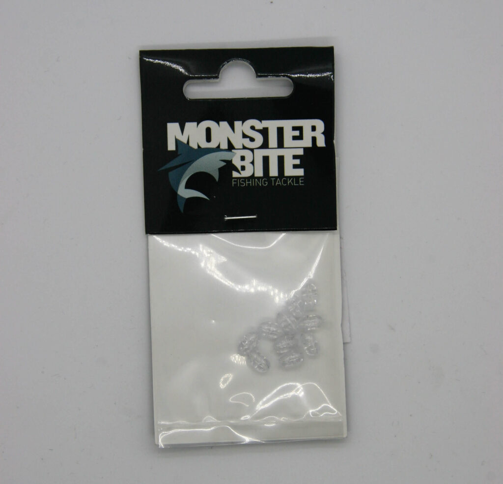 MONSTER BITE SURF CASTING BEADS 2 CROSS HOLES S