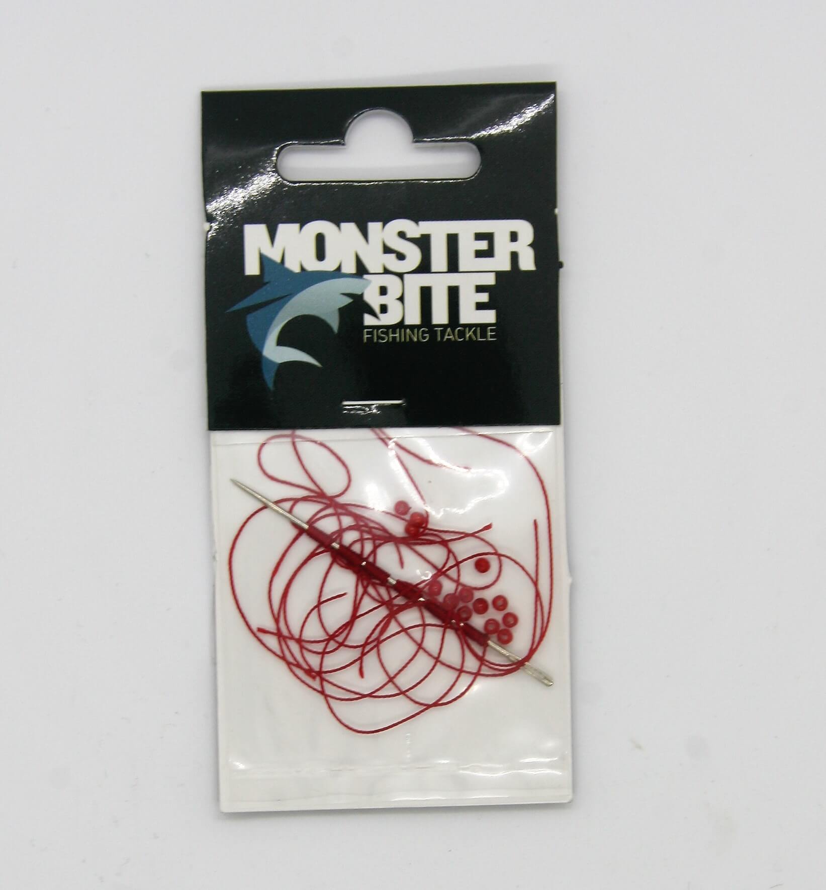 MONSTER BITE STOPPER ON NEEDLE FINE RED