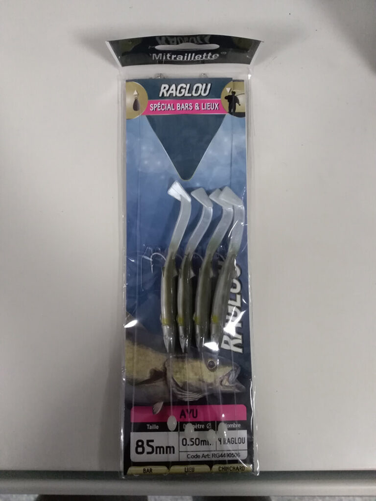 RAGOT MITRAILLETTE RAGLOU SABIKI 3pcs 85mm