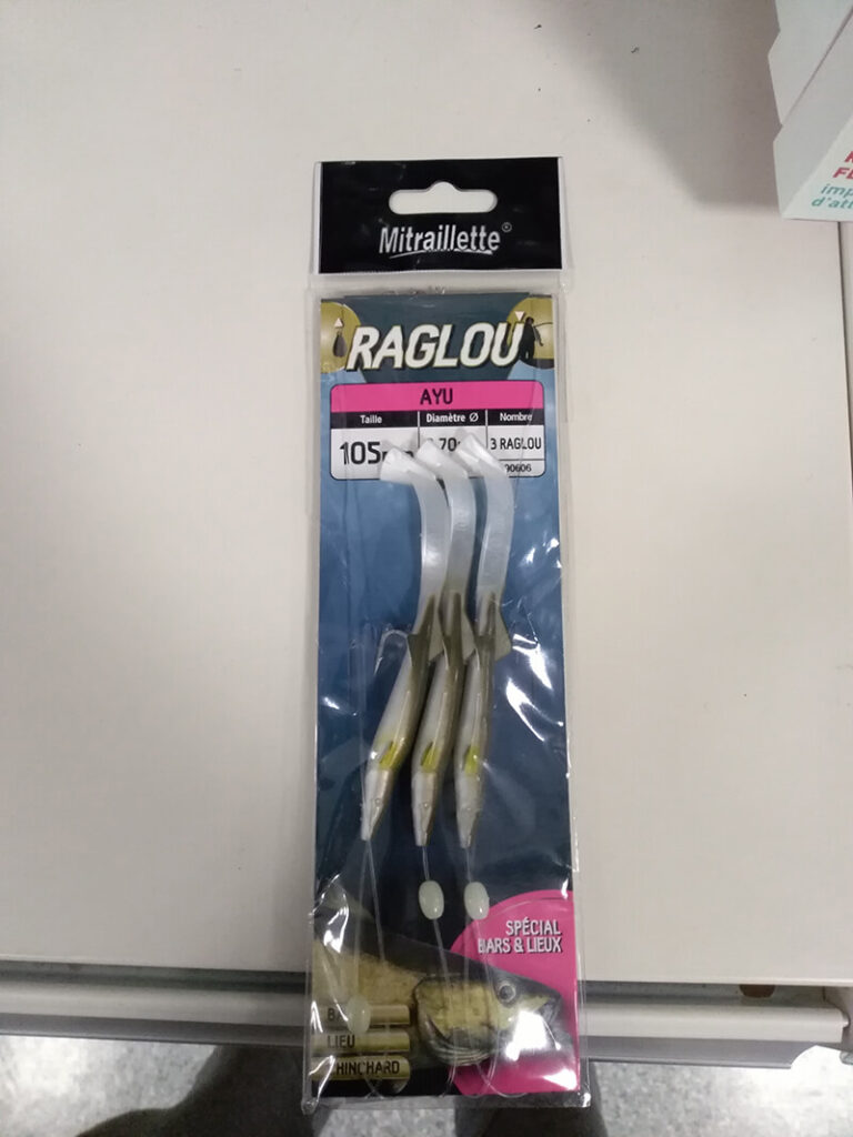 RAGOT MITRAILLETTE RAGLOU SABIKI 3pcs 105mm