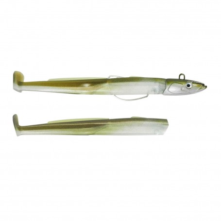 FIIISH BLACK EEL COMBO OFF SHORE 150MM 40G #KAKI