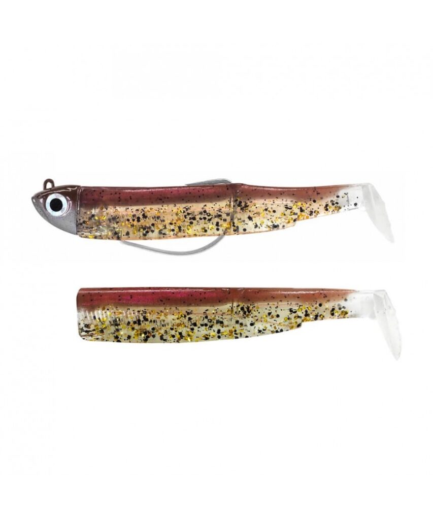FIIISH BLACK MINNOW COMBO SHORE 90mm 5G #WINE GLITTER