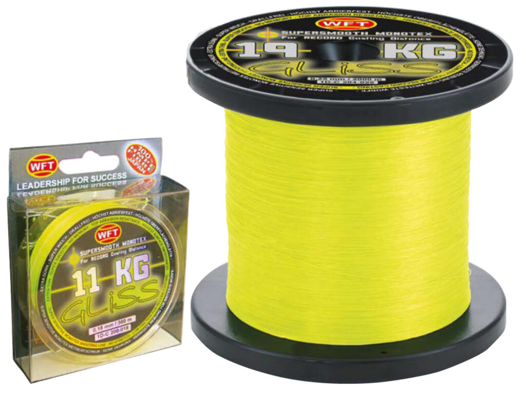 WFT GLISS SPOD BRAID YELLOW 100m