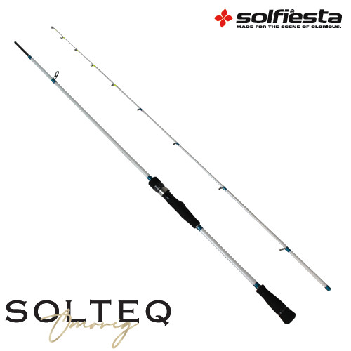 SOLFIESTA SOLTEQ S682MH BOAT SQUID ROD 2.04m 90-190g PE 0.4-1.5