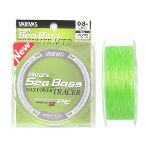 VARIVAS AVANI SEA BASS MAX POWER TRACER 150m #0.8