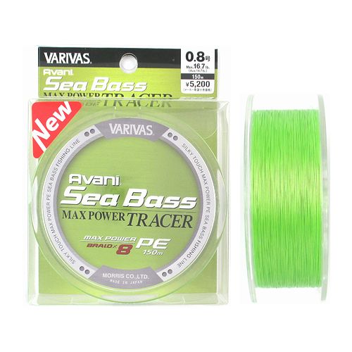 VARIVAS AVANI SEA BASS MAX POWER TRACER 150m #0.8