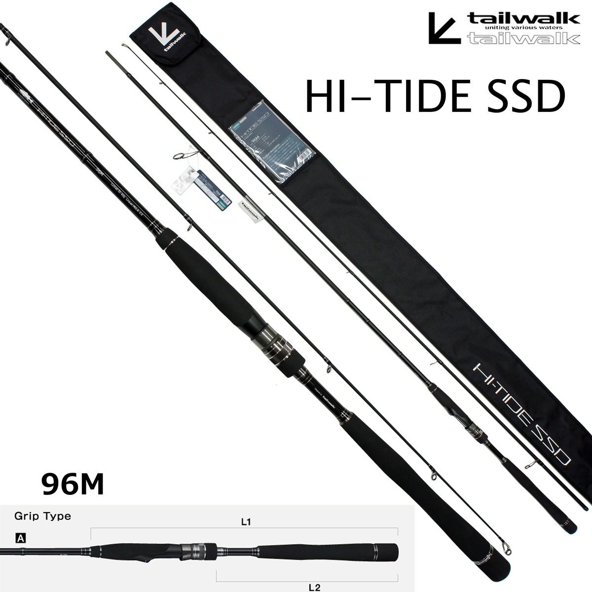 TAILWALK HI-TIDE SSD 96M 10-42g PE 0.8-2