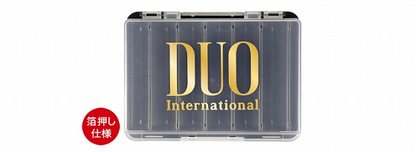 DUO REVERSIBLE LURE CASE D86 BLACK / GOLD LOGO