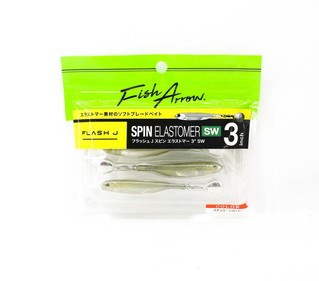 FISH ARROW FLASH J SPIN ELASTOMER SW 3 inch