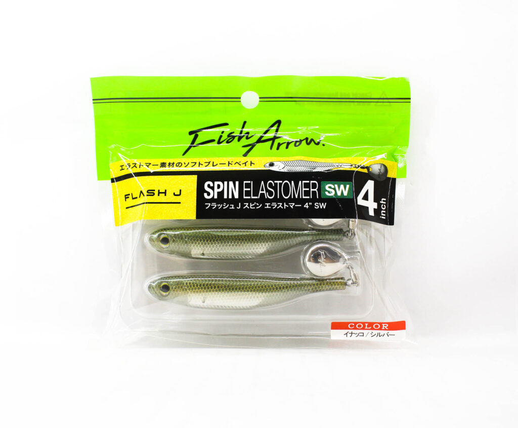 FISH ARROW FLASH J SPIN ELASTOMER SW 4 inch