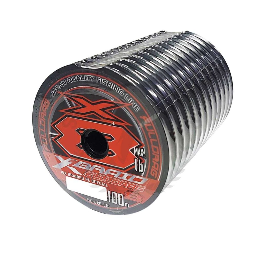 XBRAID by YGK X8 FULL DRAG PE SPECIAL 12x100m CONNECTED SPOOLS
