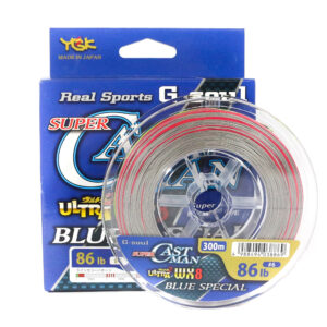 YGK GALIS G-SOUL SUPER CASTMAN BLUE SPECIAL ULTRA WX8 300m PE6