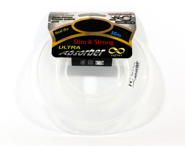 YGK GALIS FC ULTRA ABSORBER INFINI SLIM&STRONG 30m 0.289mm 15.5lb