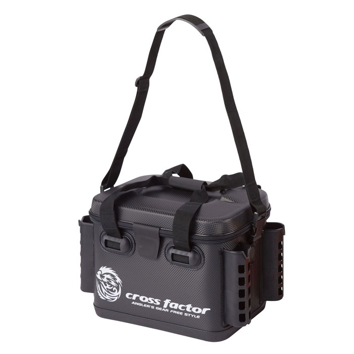CROSS FACTOR EVA TACKLE BAG w 4X rod stand 40cm