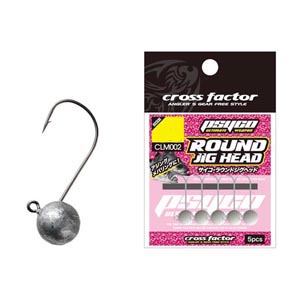 CROSS FACTOR ROUND JIG HEAD