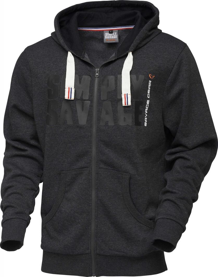 SAVAGE GEAR SIMPLY SAVAGE RAW ZIP HOODIE XL