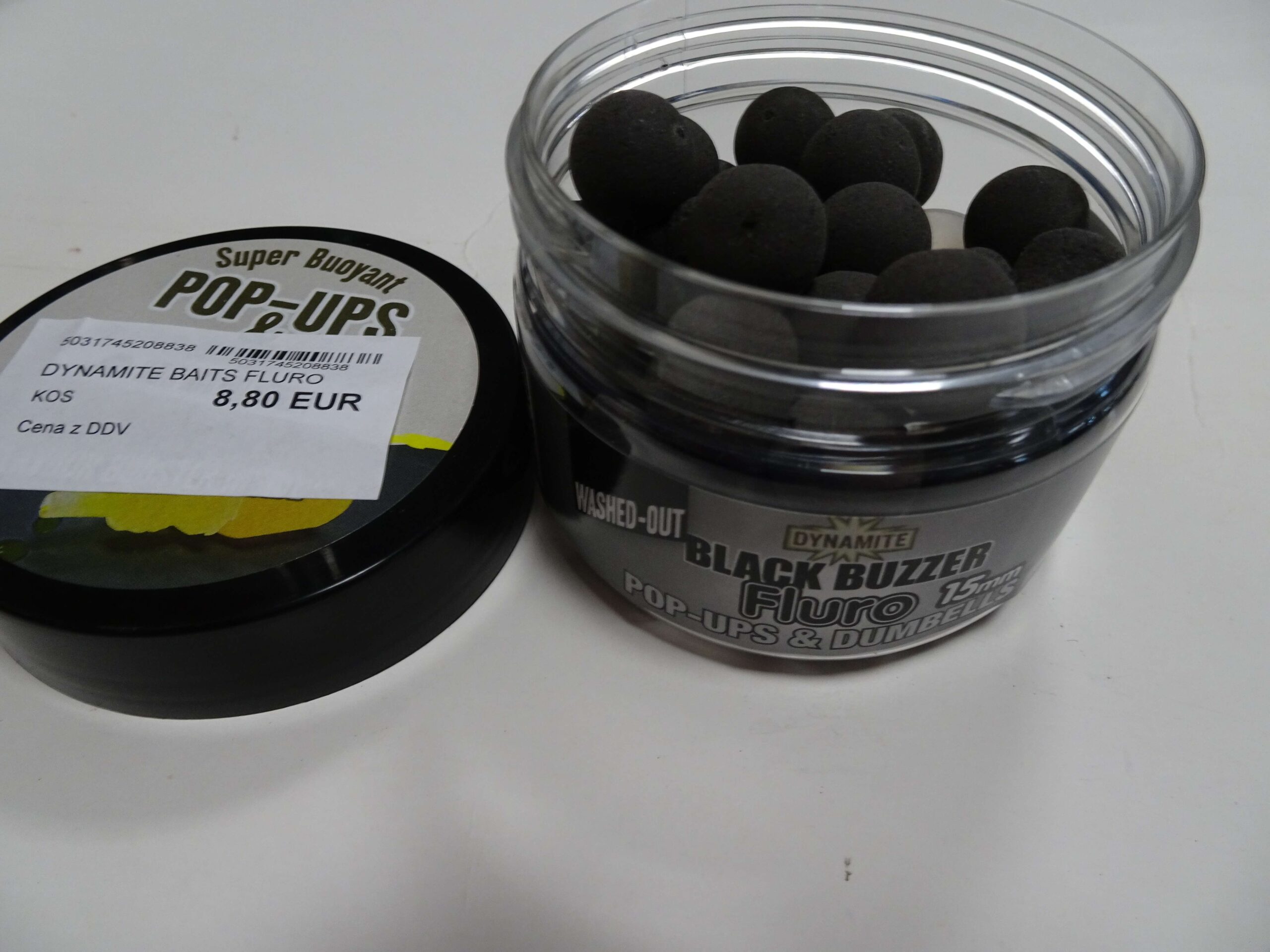 DYNAMITE BAITS FLURO POP-UPS BLACK BUZ