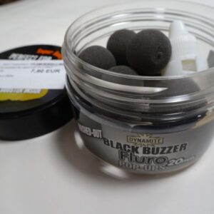 DYNAMITE BAITS FLURO POP-UPS BLACK BUZ
