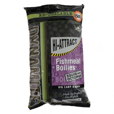 DYNAMITE BAITS BOILIE HI-ATTRACT SQUID AND OCTOPUS 15mm 1kg