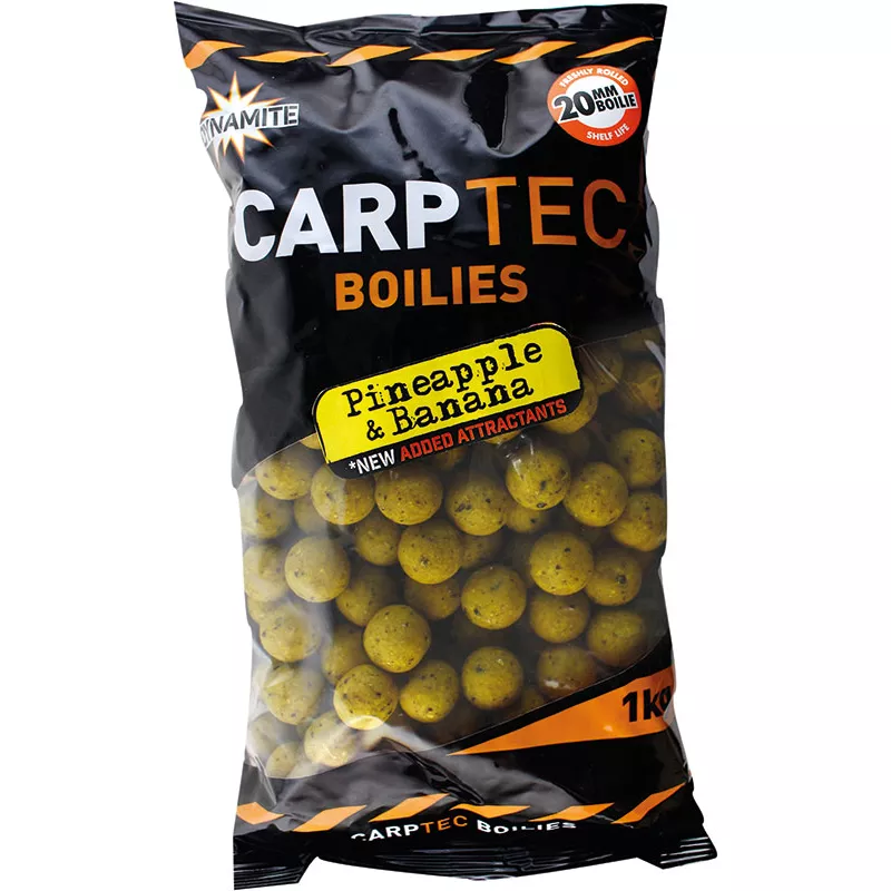 DYNAMITE BAITS CARPTEC PINEAPPLE&BANANA 20mm 1kg