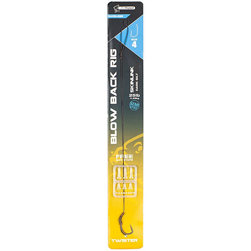 NASH BLOW BACK RIG DARK SILT BARBLESS