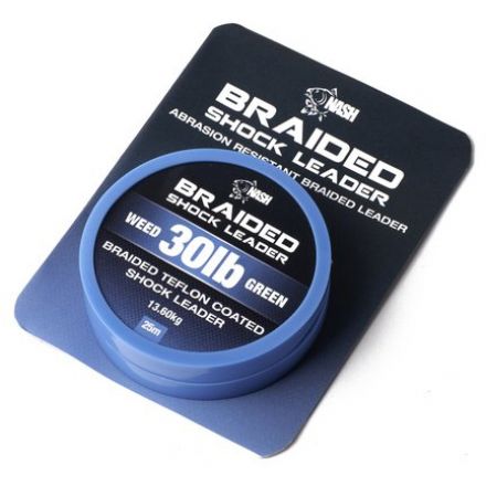 NASH BRAIDED SHOCK LEADER 30LB