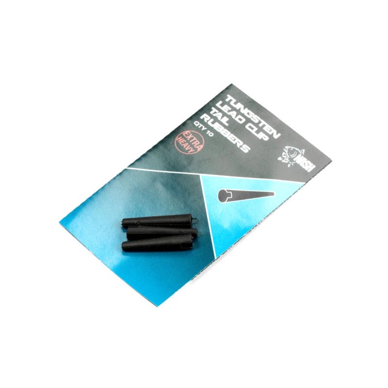 NASH TUNGSTEN LEAD CLIP TAIL RUBBERS