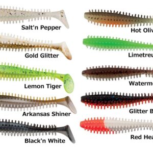 FOX RAGE SPIKEY SHAD 9cm 10g 3/0