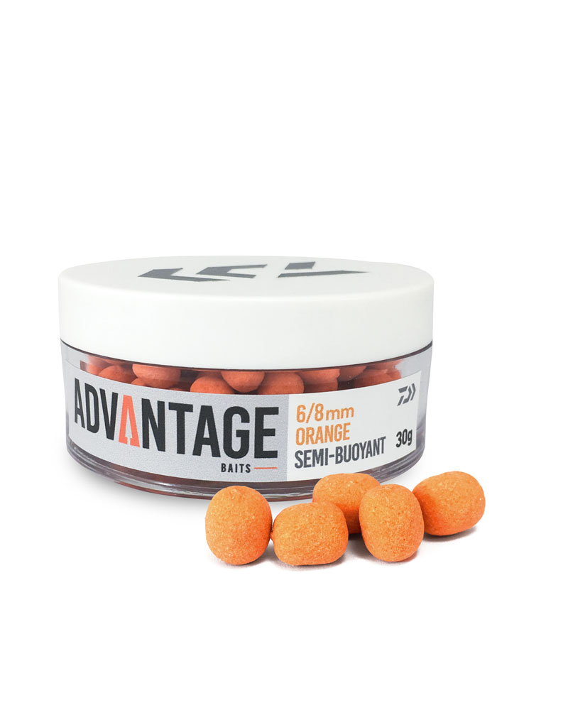 DAIWA ADVANTAGE SEMI-BUOYANT 6/8mm ORANGE